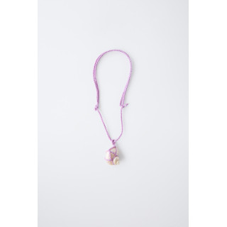 ОЖЕРЕЛЬЕ ИЗ ШНУРА С ПОДВЕСКОЙ «РАКУШКА»