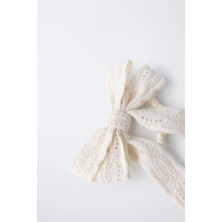 НАБОР ИЗ 2 РЕЗИНОК ДЛЯ ВОЛОС С БАНТОМ