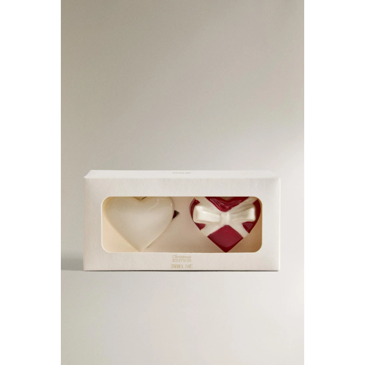 Набор солонка и перечница "рождественский подарок"