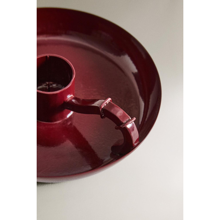 Рождественский подсвечник из металла