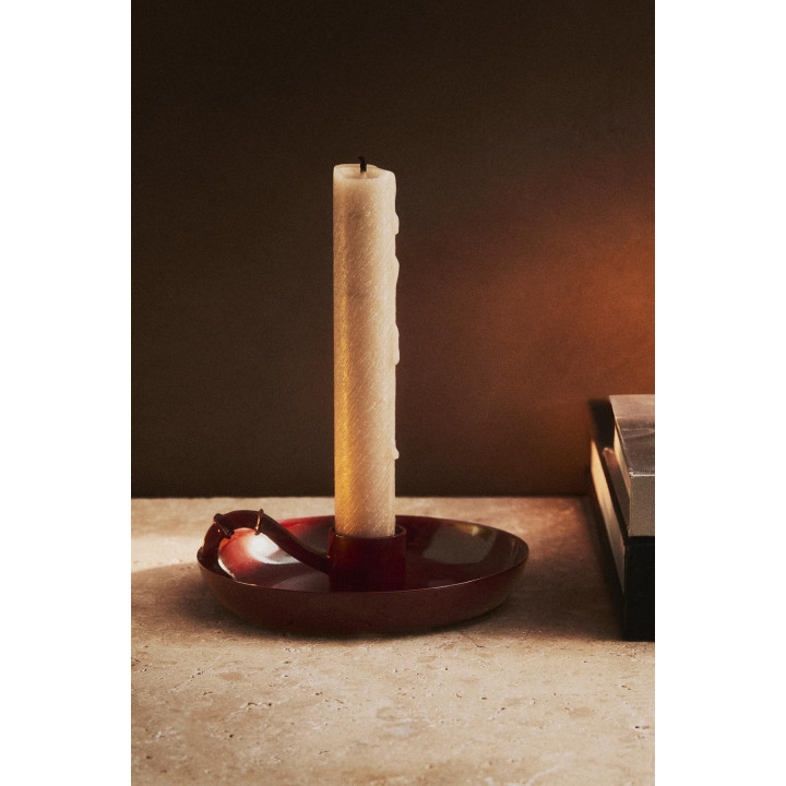 Рождественский подсвечник из металла