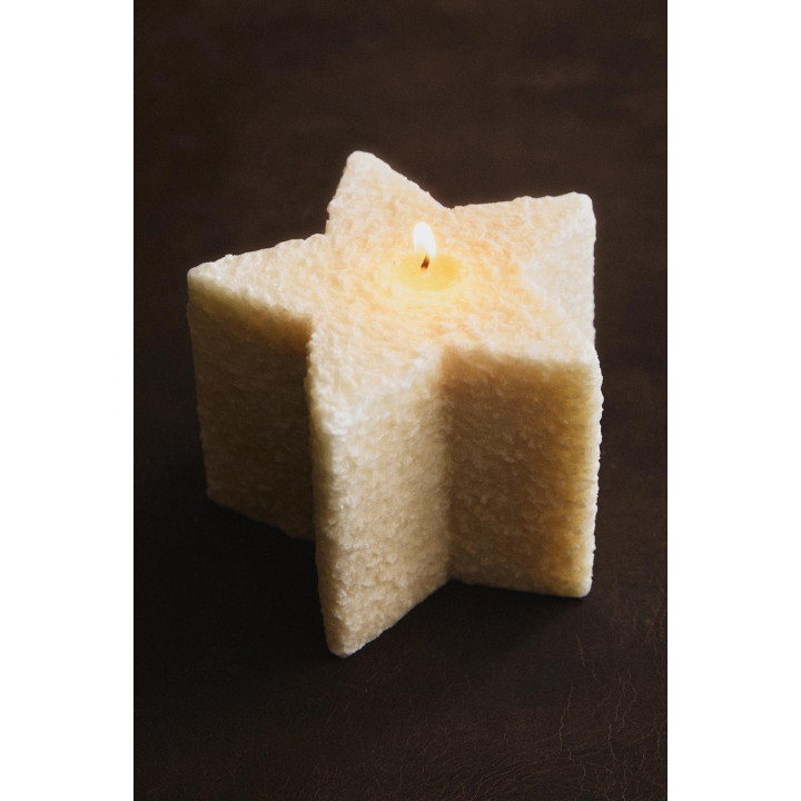 Рождественская звезда свеча