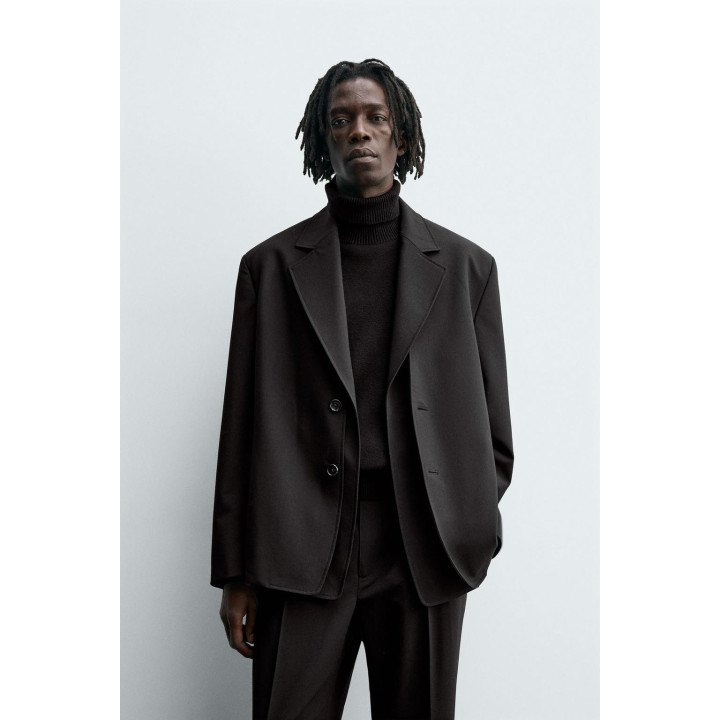 Пиджак съемным лацканами