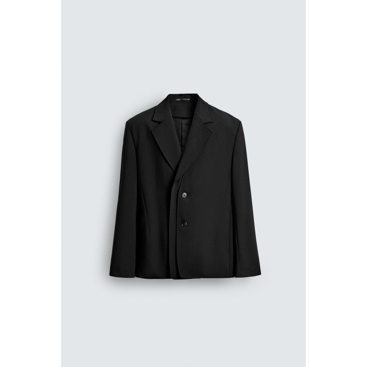 Пиджак съемным лацканами