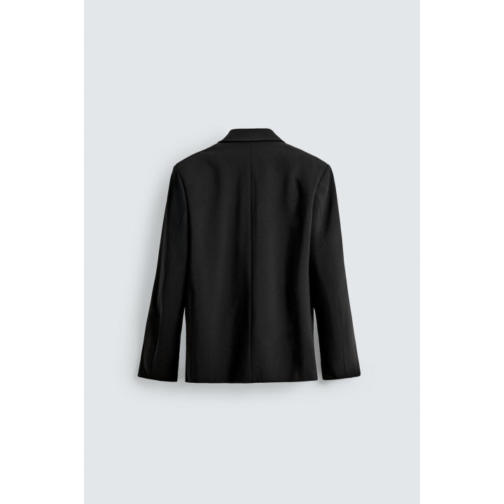 Пиджак съемным лацканами