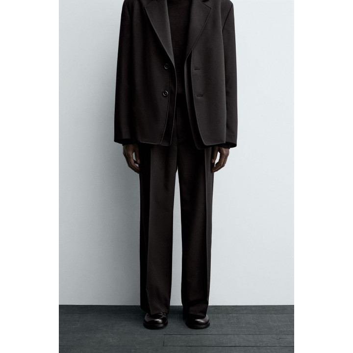 КОСТЮМНЫЕ БРЮКИ СО СКЛАДКАМИ