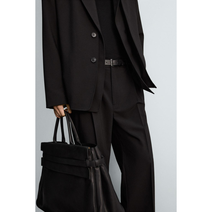 КОСТЮМНЫЕ БРЮКИ СО СКЛАДКАМИ