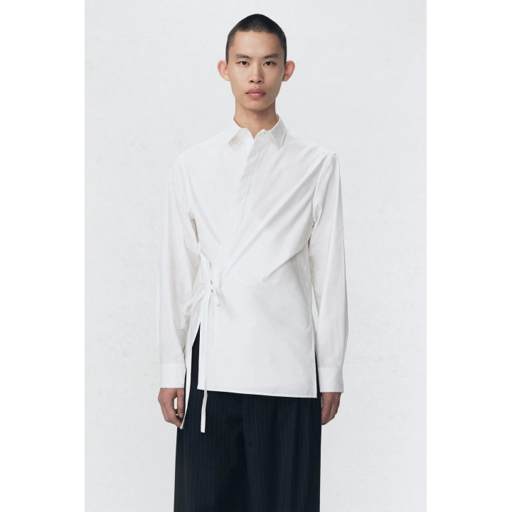 POPLIN SHIRT WITH BOW SOSHIOTSUKI X ZARA