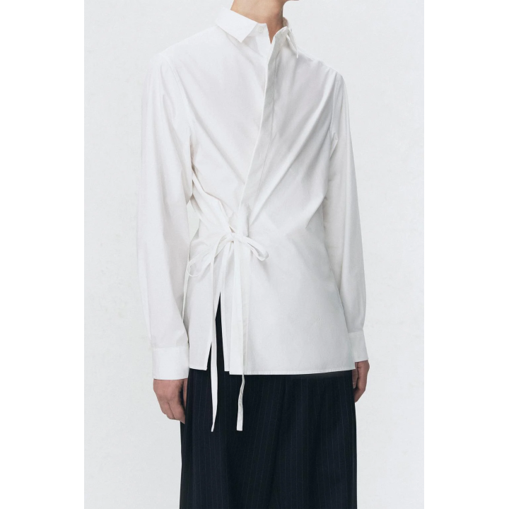 POPLIN SHIRT WITH BOW SOSHIOTSUKI X ZARA