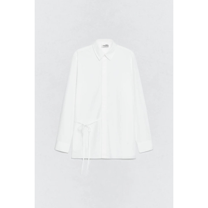 POPLIN SHIRT WITH BOW SOSHIOTSUKI X ZARA
