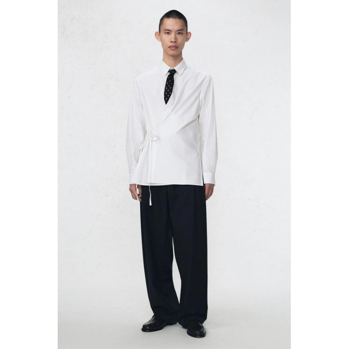 POPLIN SHIRT WITH BOW SOSHIOTSUKI X ZARA