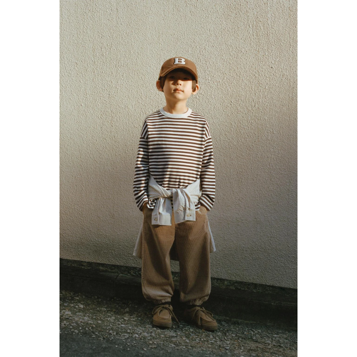 ЛОНГСЛИВ В ПОЛОСКУ С ВЫШИВКОЙ