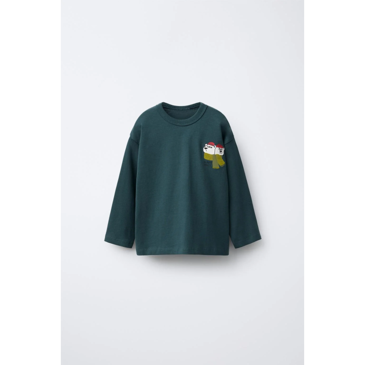 ФУТБОЛКА С ПРИНТОМ «БЕЛЫЕ МЕДВЕДИ»