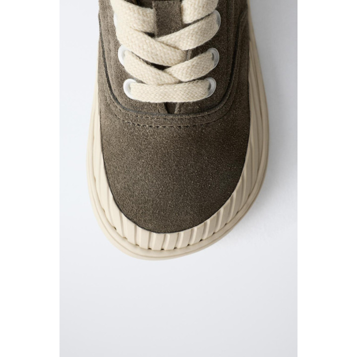 ZARA TIMELESS - КОЖАНЫЕ КРОССОВКИ