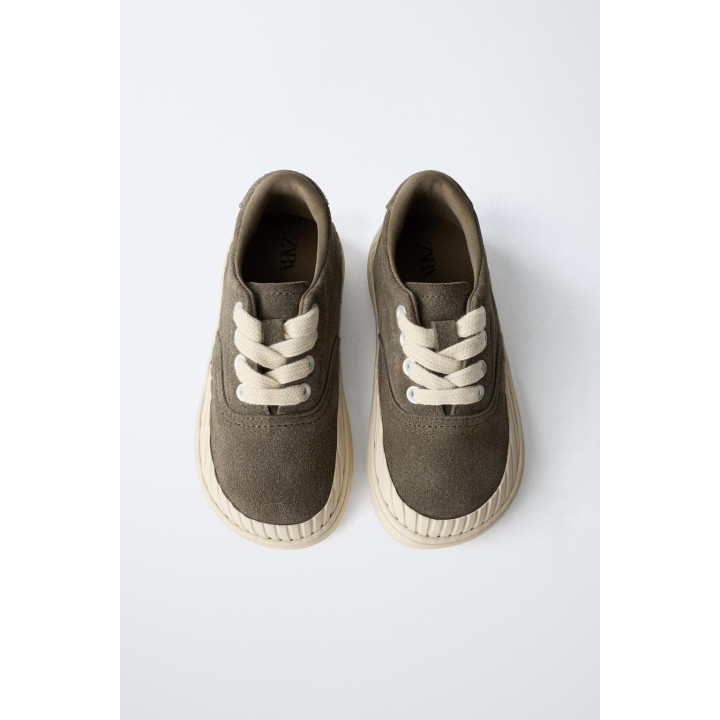 ZARA TIMELESS - КОЖАНЫЕ КРОССОВКИ