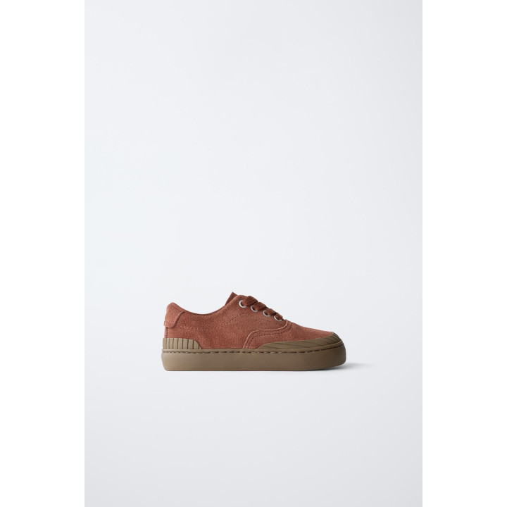 ZARA TIMELESS - КОЖАНЫЕ КРОССОВКИ