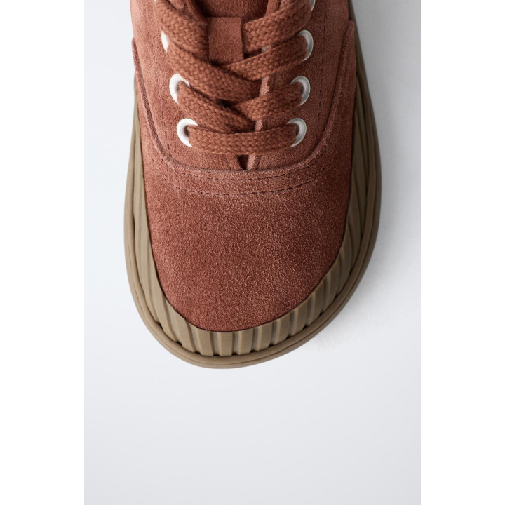 ZARA TIMELESS - КОЖАНЫЕ КРОССОВКИ