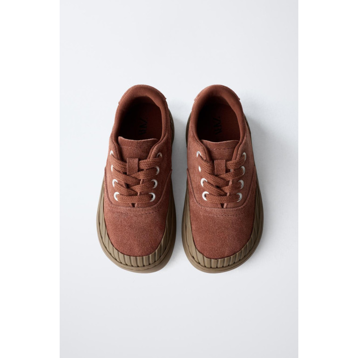 ZARA TIMELESS - КОЖАНЫЕ КРОССОВКИ