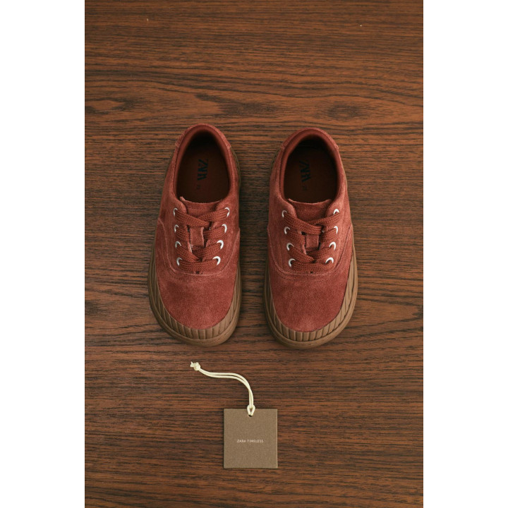 ZARA TIMELESS - КОЖАНЫЕ КРОССОВКИ