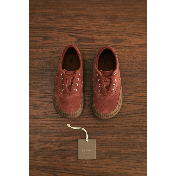 ZARA TIMELESS - КОЖАНЫЕ КРОССОВКИ