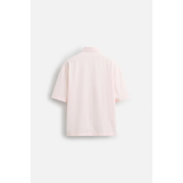 РУБАШКА С КОНТРАСТНОЙ ВЫШИВКОЙ