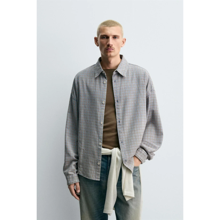 КУРТКА-РУБАШКА СТРУКТУРНАЯ В КЛЕТКУ