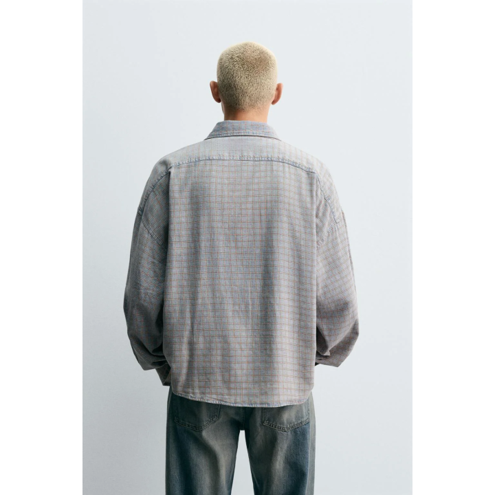 КУРТКА-РУБАШКА СТРУКТУРНАЯ В КЛЕТКУ