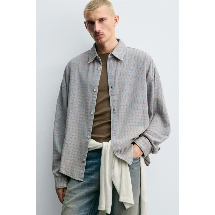 КУРТКА-РУБАШКА СТРУКТУРНАЯ В КЛЕТКУ