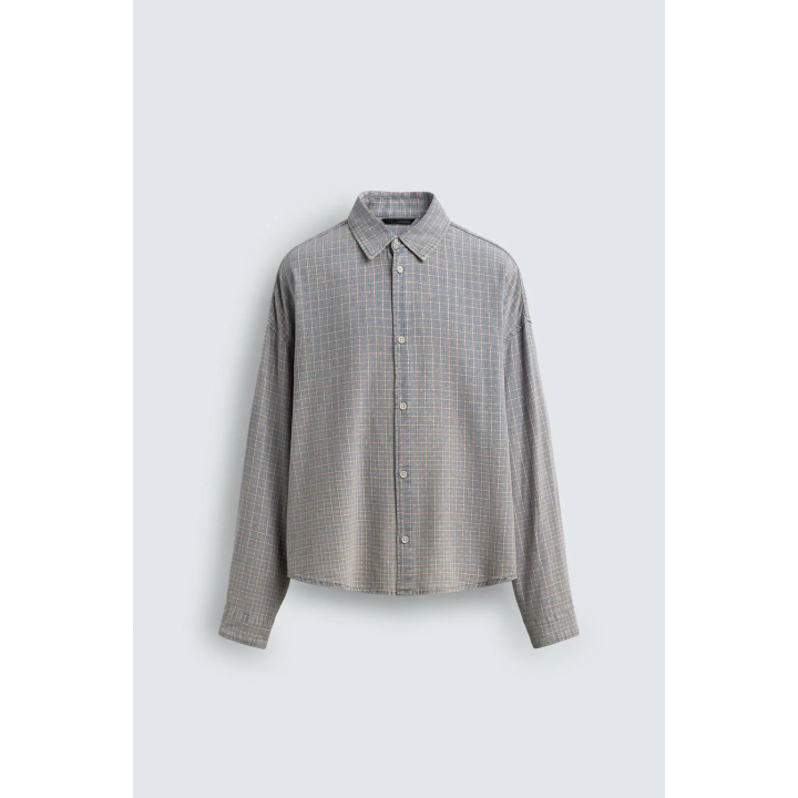 КУРТКА-РУБАШКА СТРУКТУРНАЯ В КЛЕТКУ