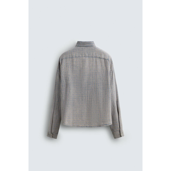 КУРТКА-РУБАШКА СТРУКТУРНАЯ В КЛЕТКУ