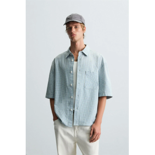 РУБАШКА RELAXED FIT В КЛЕТКУ