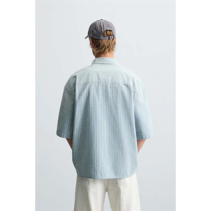 РУБАШКА RELAXED FIT В КЛЕТКУ