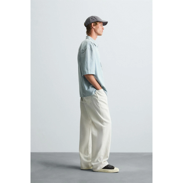 РУБАШКА RELAXED FIT В КЛЕТКУ