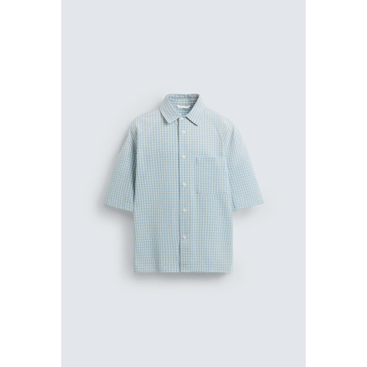 РУБАШКА RELAXED FIT В КЛЕТКУ