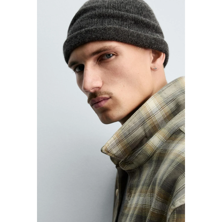 Рубашка в клетку свободного кроя