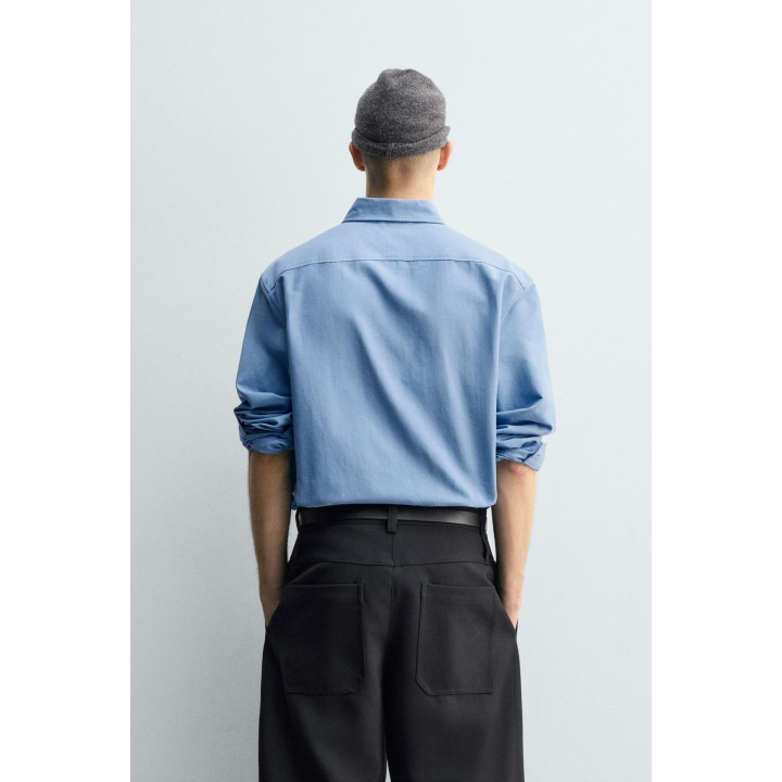 РУБАШКА Оксфорд с карманом
