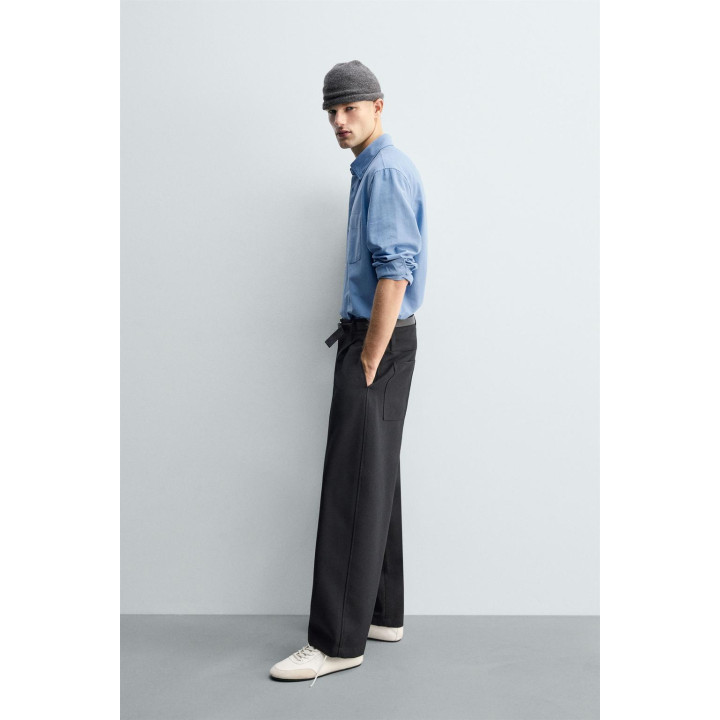 РУБАШКА Оксфорд с карманом