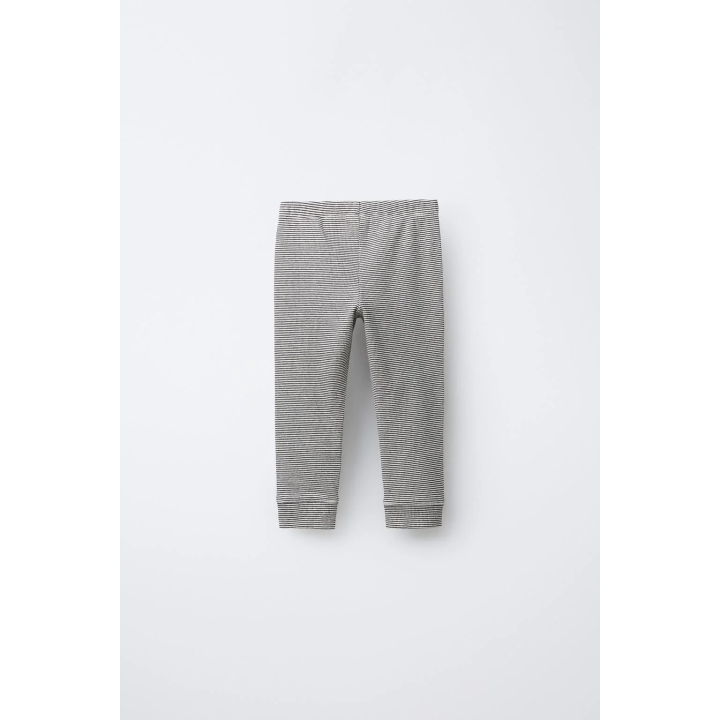 ЛЕГИНСЫ В РУБЧИК В ПОЛОСКУ С ПУГОВИЦАМИ