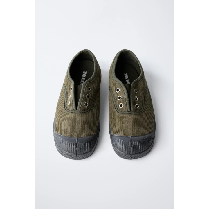 КЕДЫ ИЗ ВЕЛЬВЕТА BENSIMON ® X ZARA