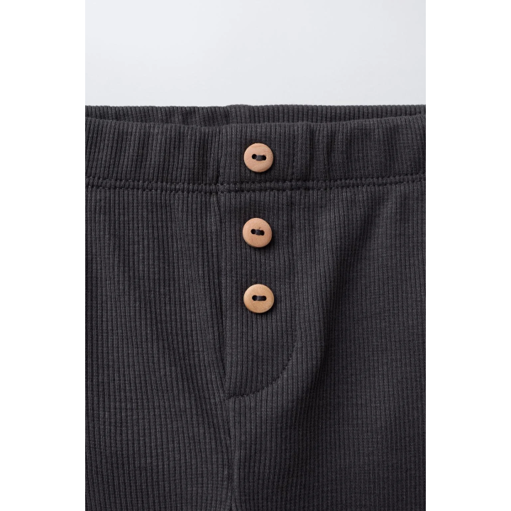 ЛЕГИНСЫ В РУБЧИК С ПУГОВИЦАМИ