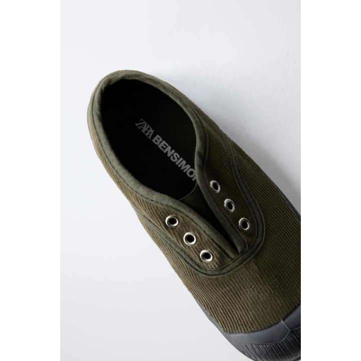 КЕДЫ ИЗ ВЕЛЬВЕТА BENSIMON ® X ZARA