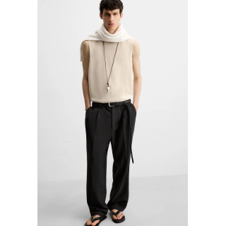 БРЮКИ RELAXED FIT СО СКЛАДКАМИ