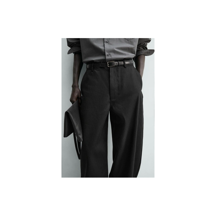 БРЮКИ BARREL FIT ИЗ ЛИОЦЕЛЛА И ХЛОПКА