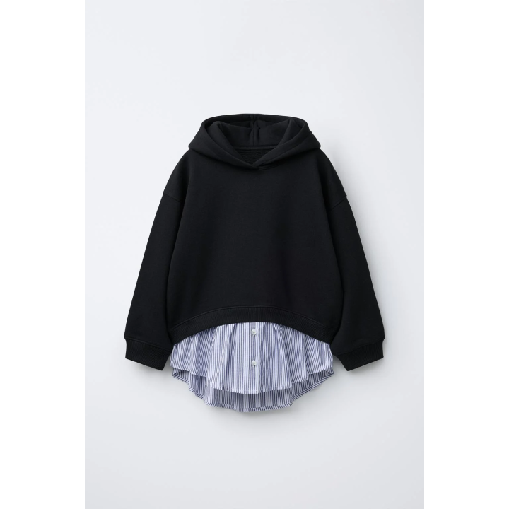 ХУДИ В ПОЛОСКУ С ДВОЙНЫМ НИЗОМ