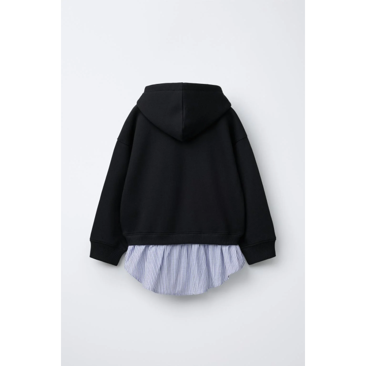 ХУДИ В ПОЛОСКУ С ДВОЙНЫМ НИЗОМ