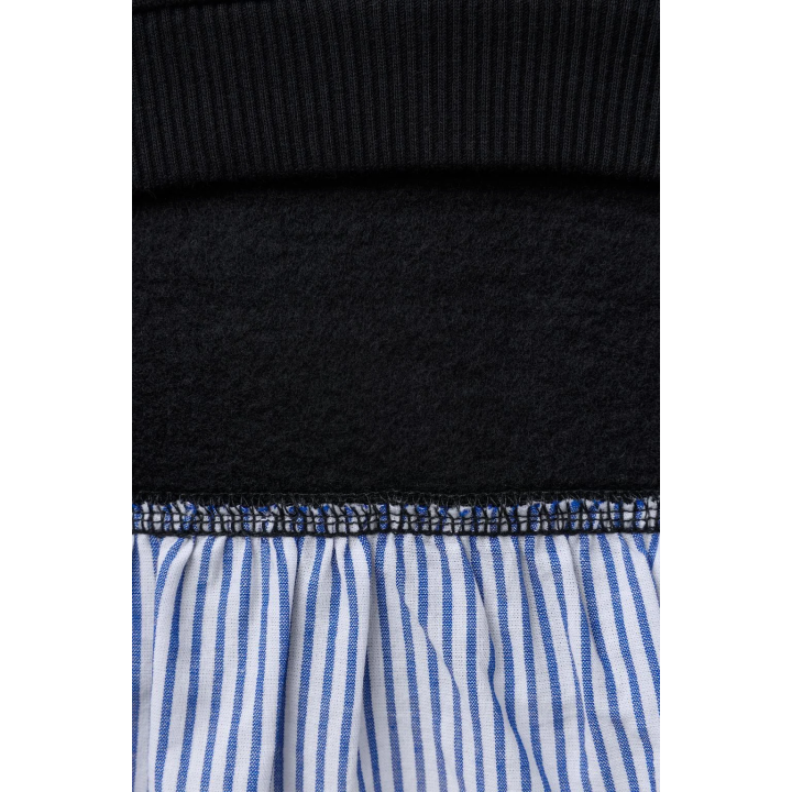 ХУДИ В ПОЛОСКУ С ДВОЙНЫМ НИЗОМ