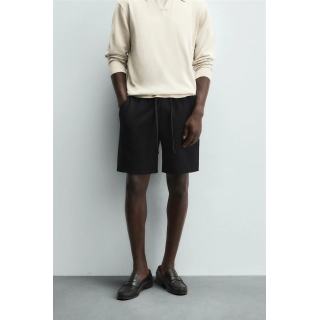 ШОРТЫ КОМФОРТНОЙ ПОСАДКИ ИЗ РЕЛЬЕФНОЙ ТКАНИ