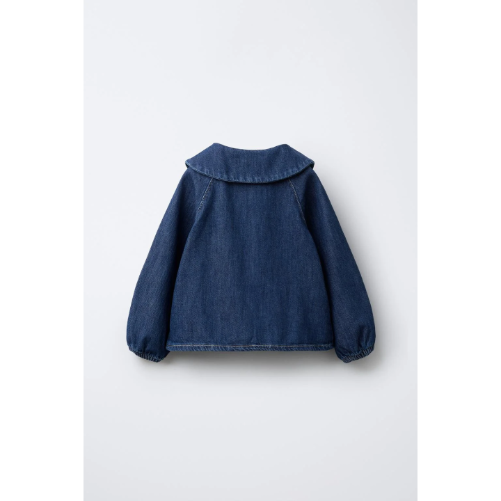 ДЖИНСОВАЯ РУБАШКА С БАНТАМИ