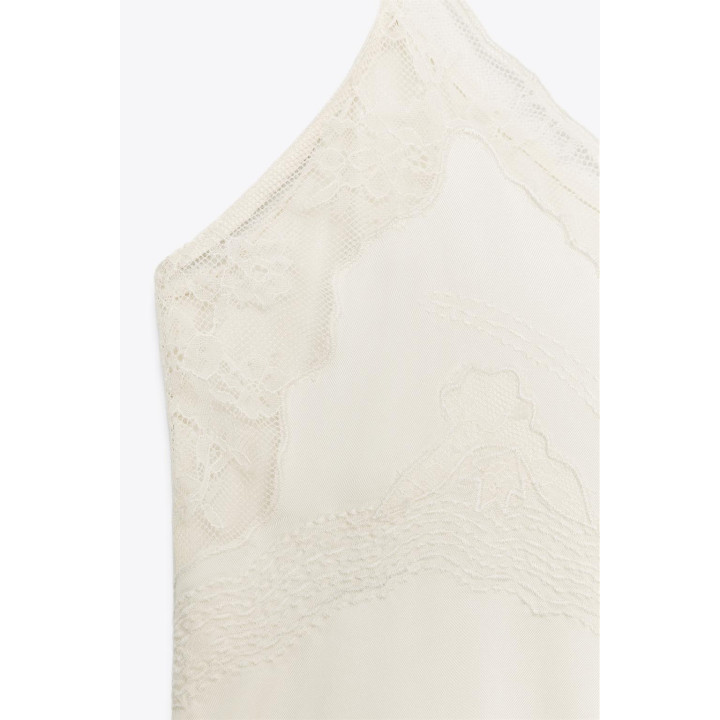 ТОП В БЕЛЬЕВОМ СТИЛЕ С КРУЖЕВОМ — ZW COLLECTION