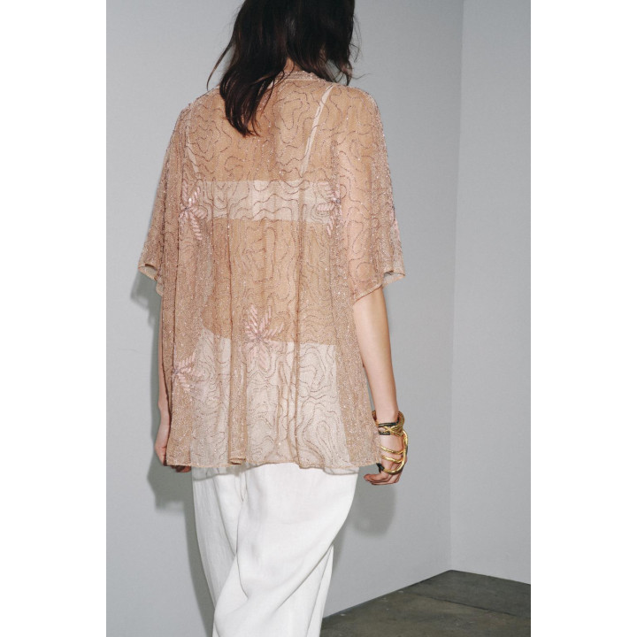 БЛУЗА С ВЫШИВКОЙ — ZW COLLECTION